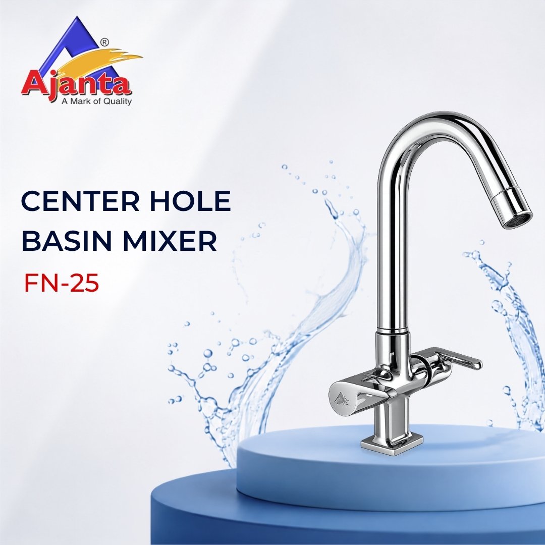 Centre Hole Basin Mixer FN-25